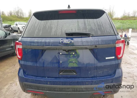 2017 Ford Police Interceptor from USA, damaged, VIN 1FM5K8ATOHGD67308